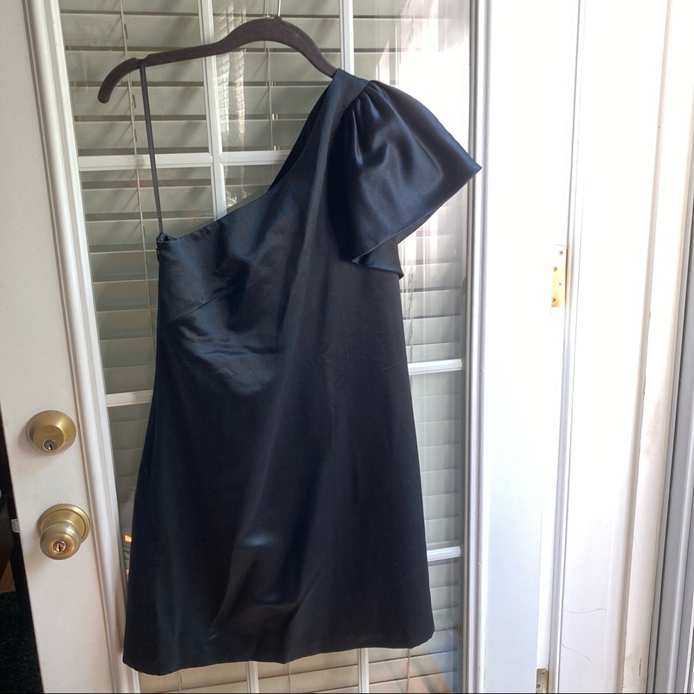 Beautiful Milly One Shoulder Ruffle Dress